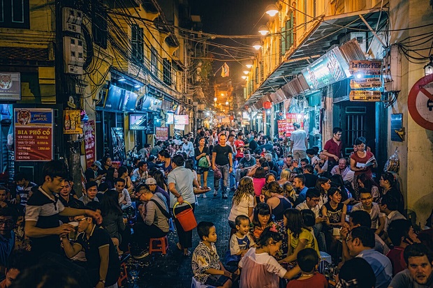 đi chơi Noel ở Hà Nội