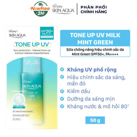 Sữa chống nắng vật lý lai hóa học Sunplay Skin Aqua Tone Up UV
