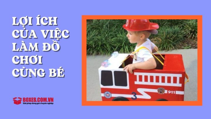 Cách làm ô tô bằng bìa cát tông đơn giản tại nhà cho bé
