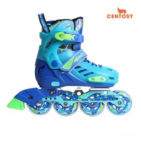 Giày Patin Trẻ Em Cougar CR1 2 Màu Hồng/ Xanh