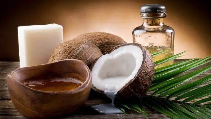1Sử dụng dầu dừa