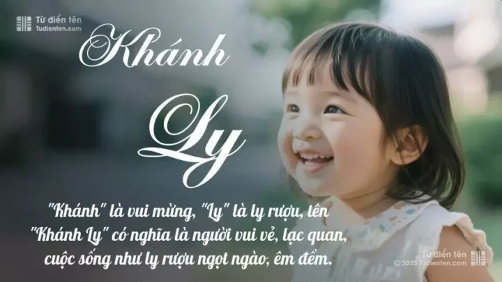 Ý nghĩa của tên Khánh Ly: Phân tích chi tiết và phong thủy