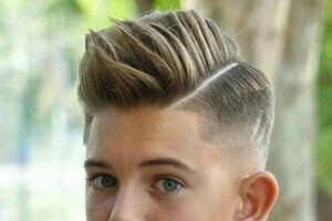 Kiểu tóc Faux Hawk cho bé trai ít tóc tăng độ phồng và cá tính cho mái tóc