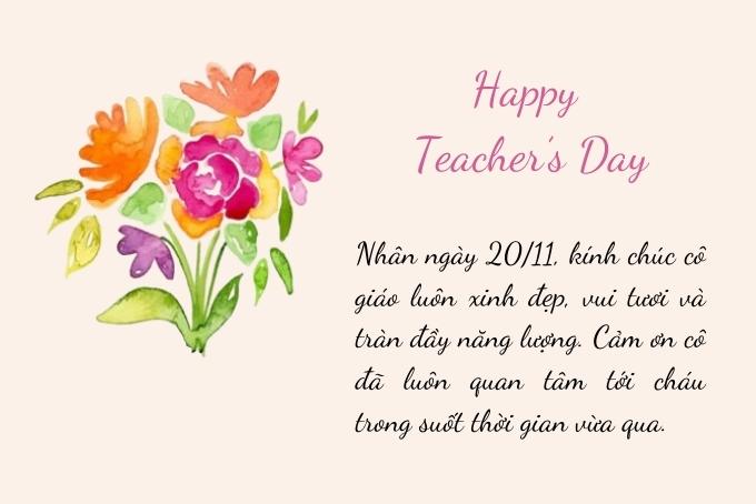 Tổng Hợp Lời Chúc Ngày 20 11 Ý Nghĩa Nhất Dành Tặng Thầy Cô