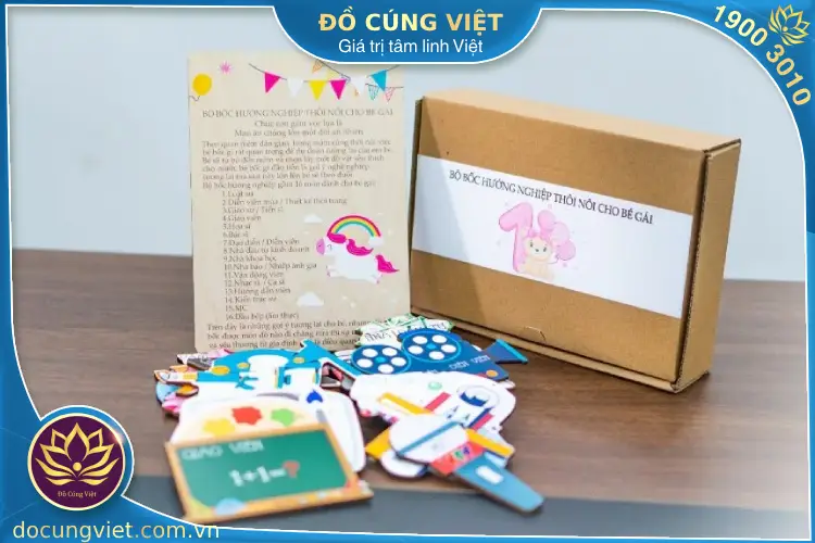 Các vật phẩm phổ biến trong mâm thôi nôi cho bé gái chọn