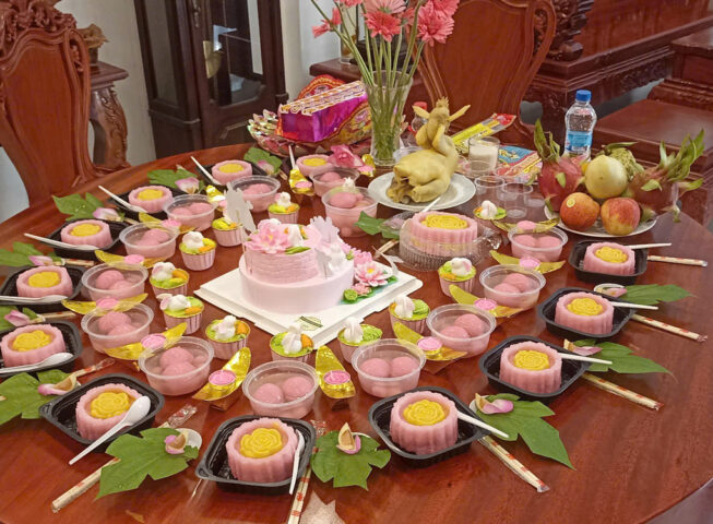 Mâm cúng đầy tháng cho bé gái đầy đủ lễ vật