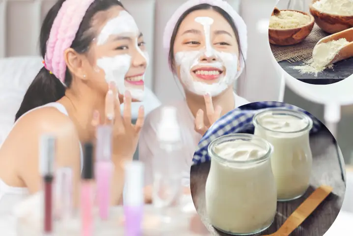 5Cách làm mặt nạ bột mì và sữa chua