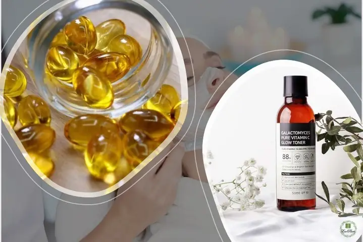 9Cách làm mặt nạ dưỡng da từ vitamin E với nước hoa hồng