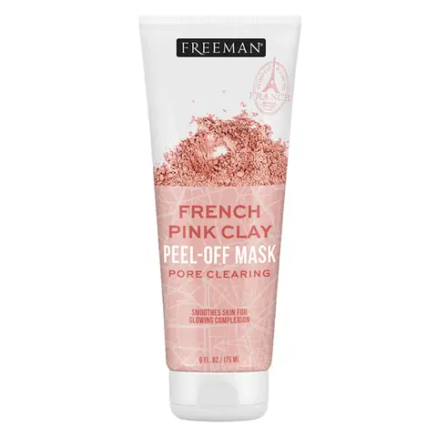 Mặt Nạ Đất Sét Freeman French Pink Clay Peel-Off Mask Pore Clearing Đất Sét Hồng Pháp 175ml