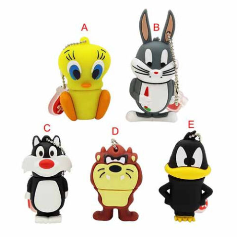 Móc khóa usb hoạt hình