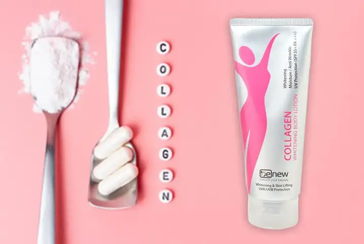 3.Kem Dưỡng Trắng Body & Nâng cơ – BENEW COLLAGEN WHITENING