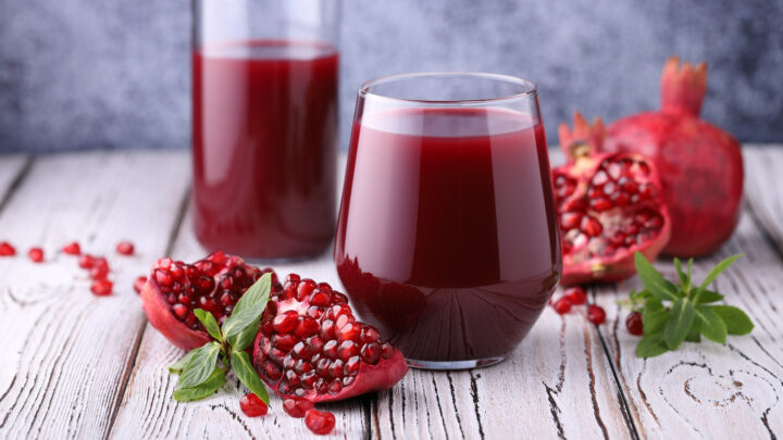 Nước ép lựu tươi ngon