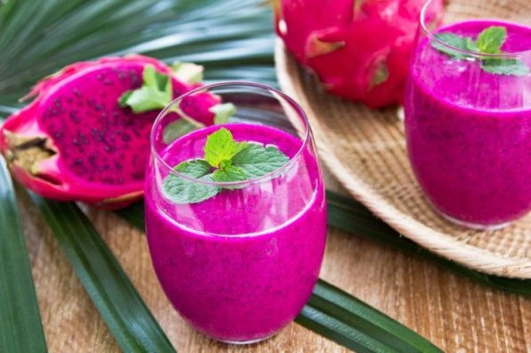 Nước ép thanh long tươi mát
