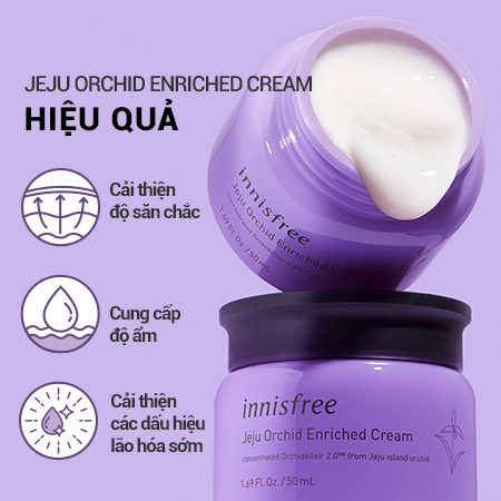 Kem dưỡng ẩm Innisfree Jeju Orchid Enriched Cream giá rẻ tốt