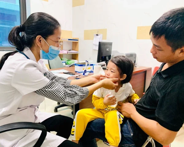 Phòng khám Nhi đồng Bến Tre làm việc liên tục