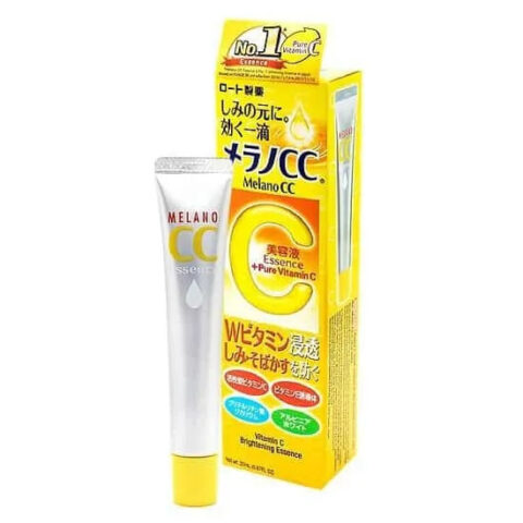 Review serum vitamin C cho da dầu mụn Melano CC Rohto