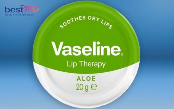 Phiên bản hộp thiếc Vaseline Lip Therapy Aloe Tin dưỡng môi với lô hội