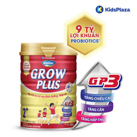 Sữa Grow Plus Vinamilk giúp bé tăng cân tốt, thông minh hơn