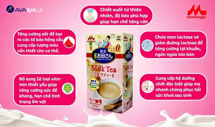 3.1. Sữa bầu Morinaga