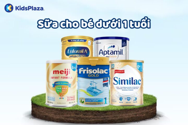 Địa chỉ mua sữa chính hãng cho bé dưới 1 tuổi