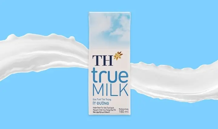 3.1. Sữa tươi tiệt trùng TH true MILK