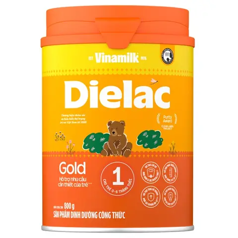 sá»¯a dielac alpha gold sá» 1 lon 800g