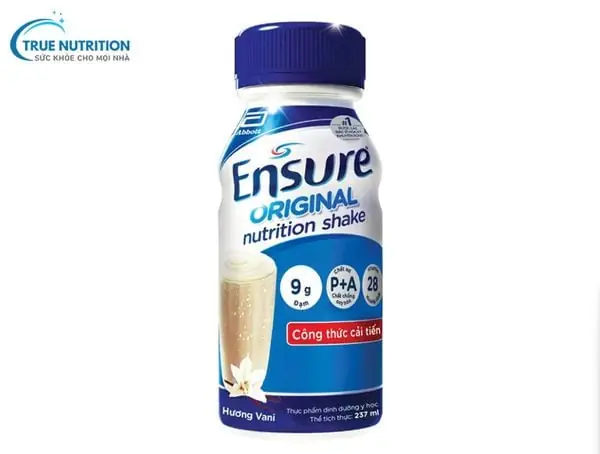 Công Dụng Của Sữa Ensure Nước