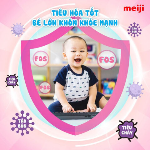 Sữa meiji infant formula dạng thanh nhập khẩu cho trẻ 0-1 tuổi