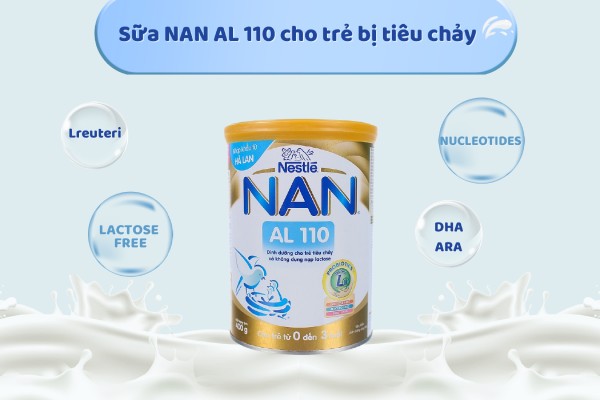 NAN AL 110 giúp trẻ duy trì cân nặng ổn định sau tiêu chảy