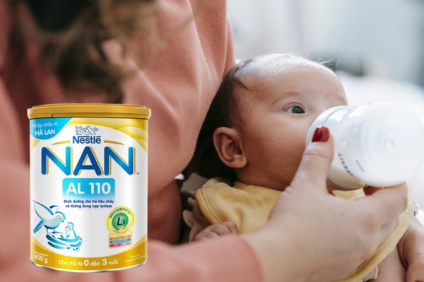 Giá sữa Nan AL 110 400g cho trẻ tiêu chảy