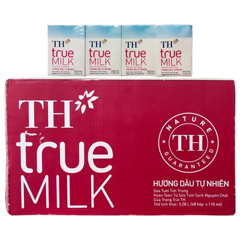 Sữa TH True Milk Vị Dâu: Khám Phá Hương Vị Tự Nhiên và Giá Trị Dinh Dưỡng