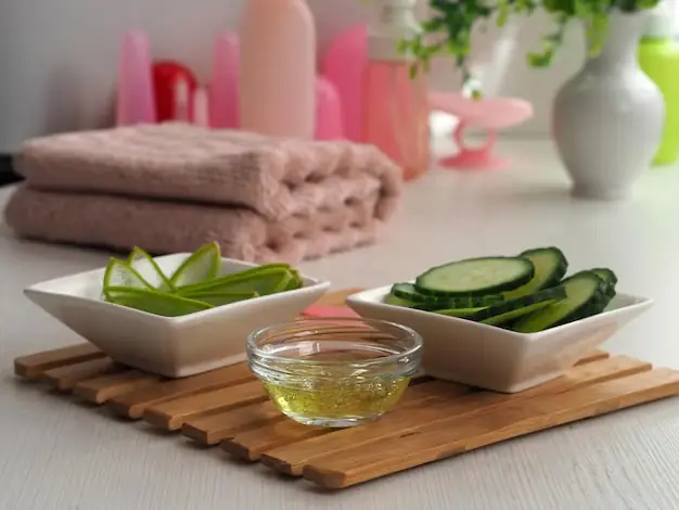 2.2. Mặt nạ dưa chuột và lô hội