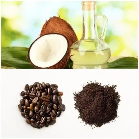 3.6 Tẩy tế bào chết bằng cà phê dừa
