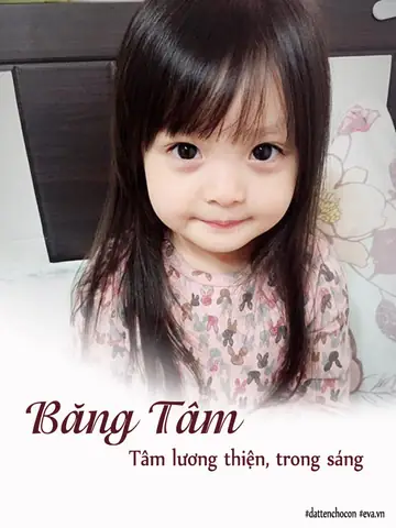 Con gái sinh năm 2018 nên chọn những cái tên thuộc hành Mộc và nữ tính.