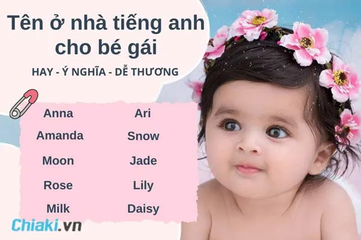 100+ Tên Ở Nhà Cho Bé Gái Hay, Ngọt Ngào Và Ý Nghĩa Nhất