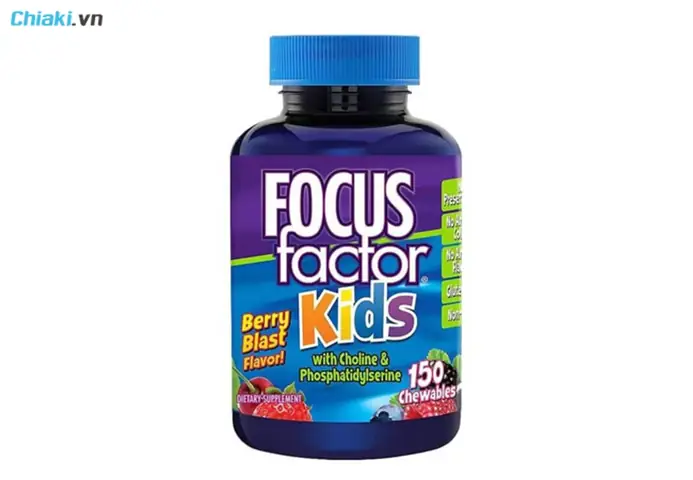 9. Thuốc bổ não cho trẻ em Focus Factor Kids