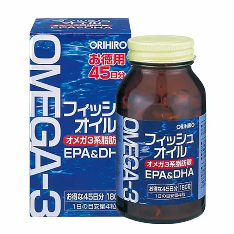 7. Thuốc bổ não cho trẻ em DHA EPA Orihiro Nhật Bản