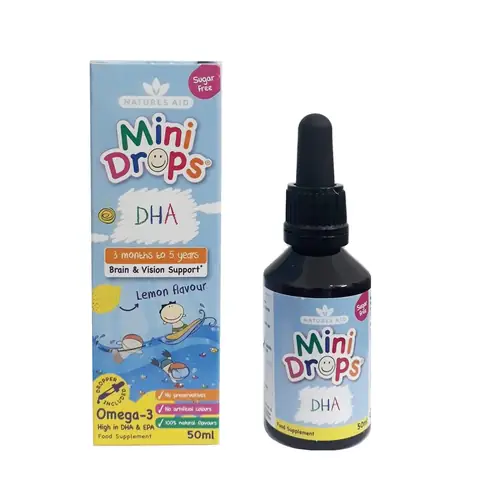 DHA Drops Natures Aid 50ml dạng giọt