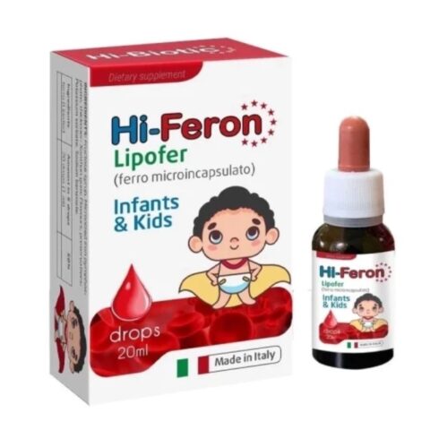 Thuốc sắt nhỏ giọt cho trẻ sơ sinh Lipofer Hi-Feron