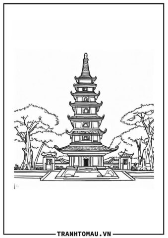 Phong Cảnh Chùa Tháp