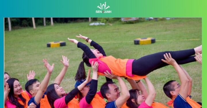 Truyền Người - trò chơi team building đông người