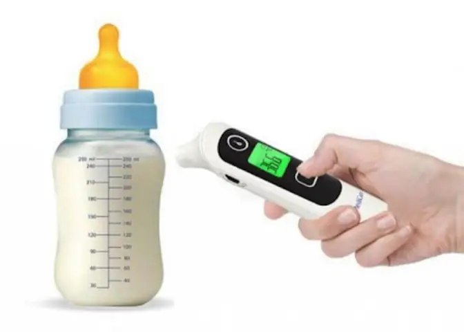 Những lưu ý đối với nhiệt độ sữa cho trẻ sơ sinh uống