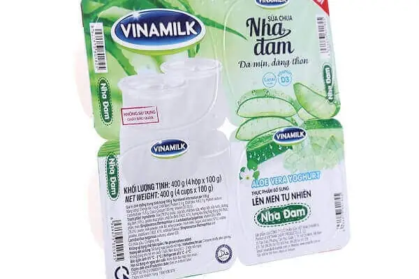 1 hộp sữa chua vinamilk bao nhiêu calo?