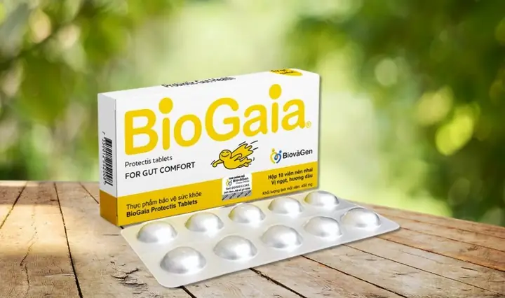 2Men vi sinh BioGaia dùng cho trẻ từ mấy tuổi?