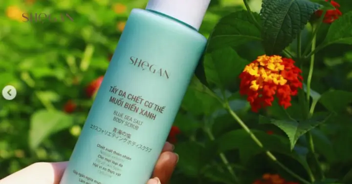 4.1 Tẩy da chết muối biển xanh của SHeGAN