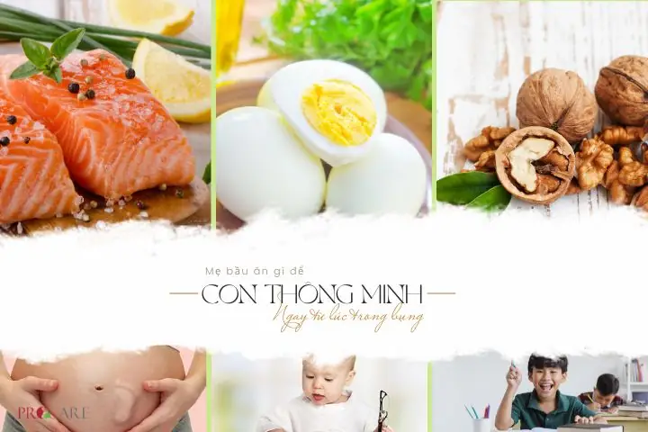 Ăn Gì Để Con Thông Minh? Dinh Dưỡng Vàng Cho Não Bộ Bé