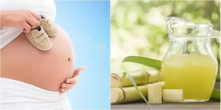 Uống nước mía đúng cách tốt cho toàn thai kỳ