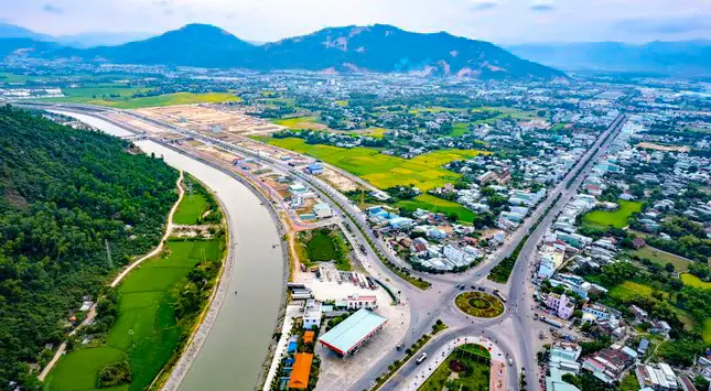Khu đô thị mới Long Vân. Ảnh: Dũng Nhân