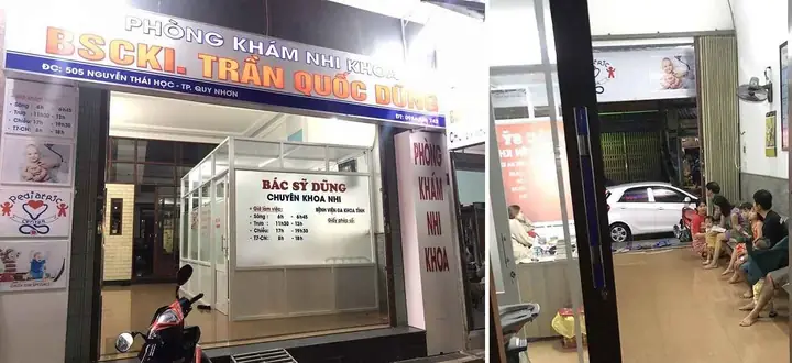 Phòng khám nhi khoa của bác sĩ Trần Quốc Dũng