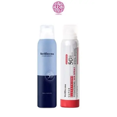 THÔNG TIN SẢN PHẨM XỊT CHỐNG NẮNG WELLDERMA SUN SPRAY SPF 50 PA +++